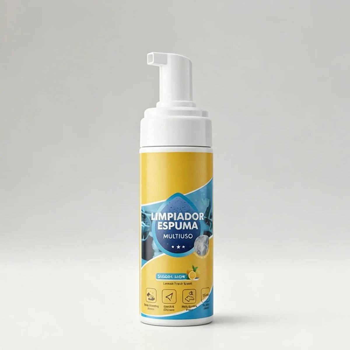 150ml Multipurpose Foam Cleaner Spray Deep Cleaning for Car Interior Bathroom Home Furniture Sofa Upholstery Use Vue