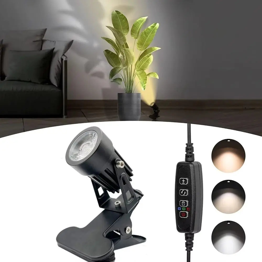 Creative LED Spot Light Potted Plant 5 W Outdoor Wall Spotlight Decorative Lamp Dimmable LED Uplight Spotlight Lamp Yard Vue