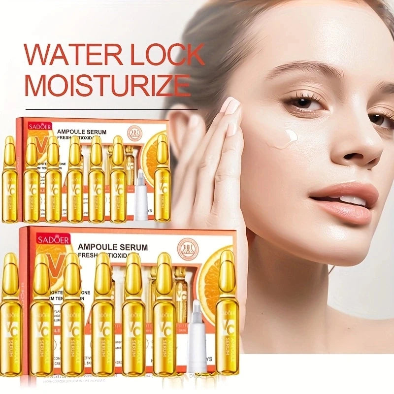 Vitamin C Serum, Each Box Contains 2ml X 7 Vials, Meeting the Needs of Facial Care for a Week, Made with Mild Ingredients, Individually Packaged, Convenient to Use, Safe and Hygienic, Suitable for Men, Alcohol-Free Vue Default Title