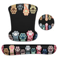ABKW-3 In 1 Mouse Pad Sets With Keyboard Wrist Rest Support, Memory Foam Keyboard Set Mousepad With Wrist Rest Vue As Shown NONE