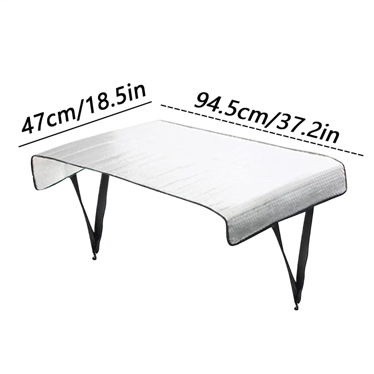 94.5x47cm Outdoor Air Conditioner Cover, Waterproof Dustproof AC Unit Protector, All-Weather Protection for Window Wall Unit Vue