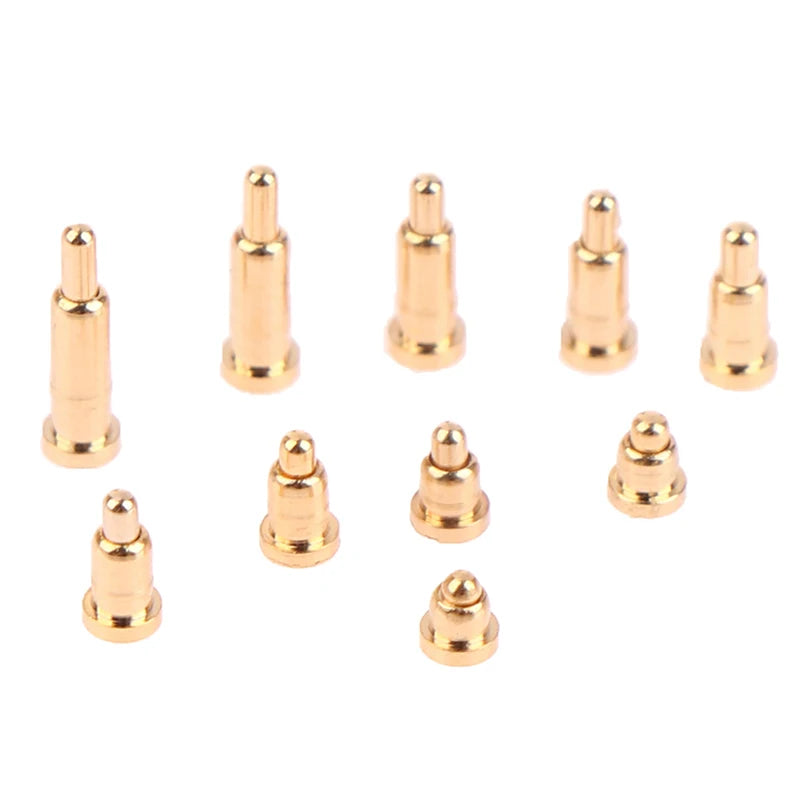 10Pcs 2.0/3/3.5/4/4.5/5/5.5/6.5/7MM SMT Pogo Pin Connector Pogopin Battery Spring Loaded Contact Needle PCB Test Probe Vue