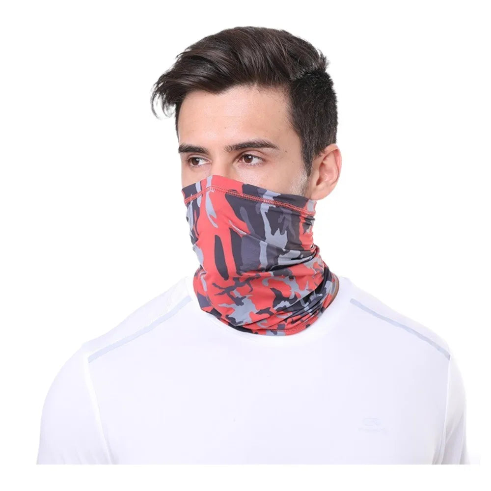 Breathable Mountaineering Face Mask Sweat-absorbent Sunscreen Cycling Scarf UV Protection Multifunctional Cycling Headscarf Vue