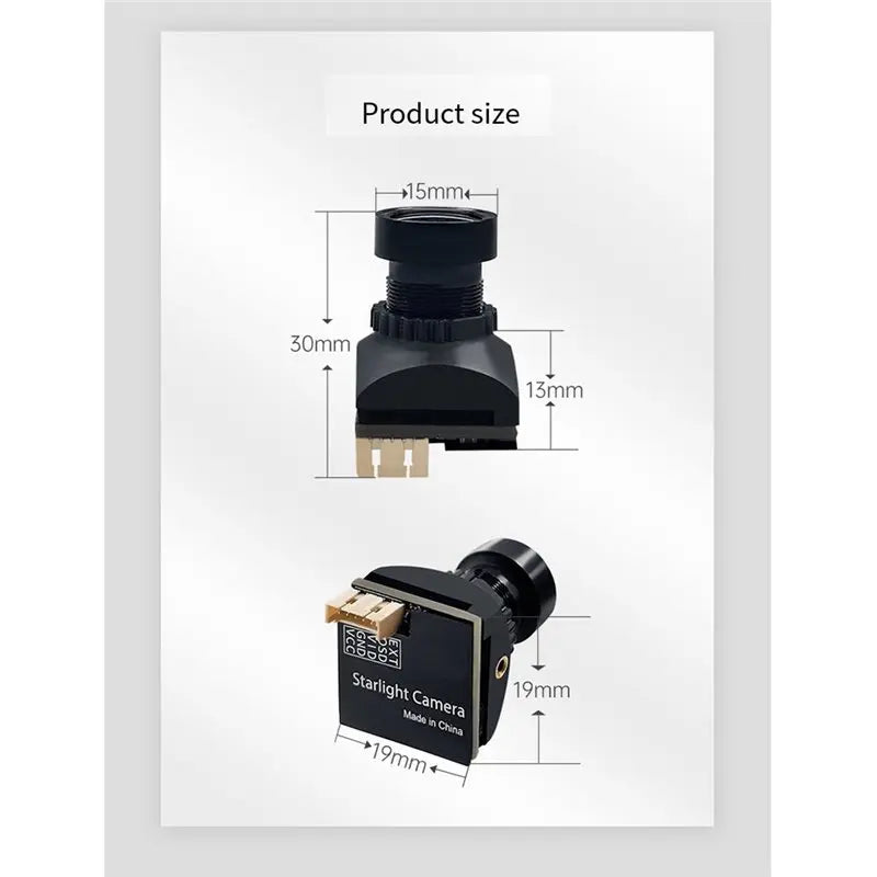 Hot-Aocoda RC Falcon For Drone Compatible Low Noise HD FPV Camera Night Vision With Low Latency For Dark Environments Racing Qua Vue