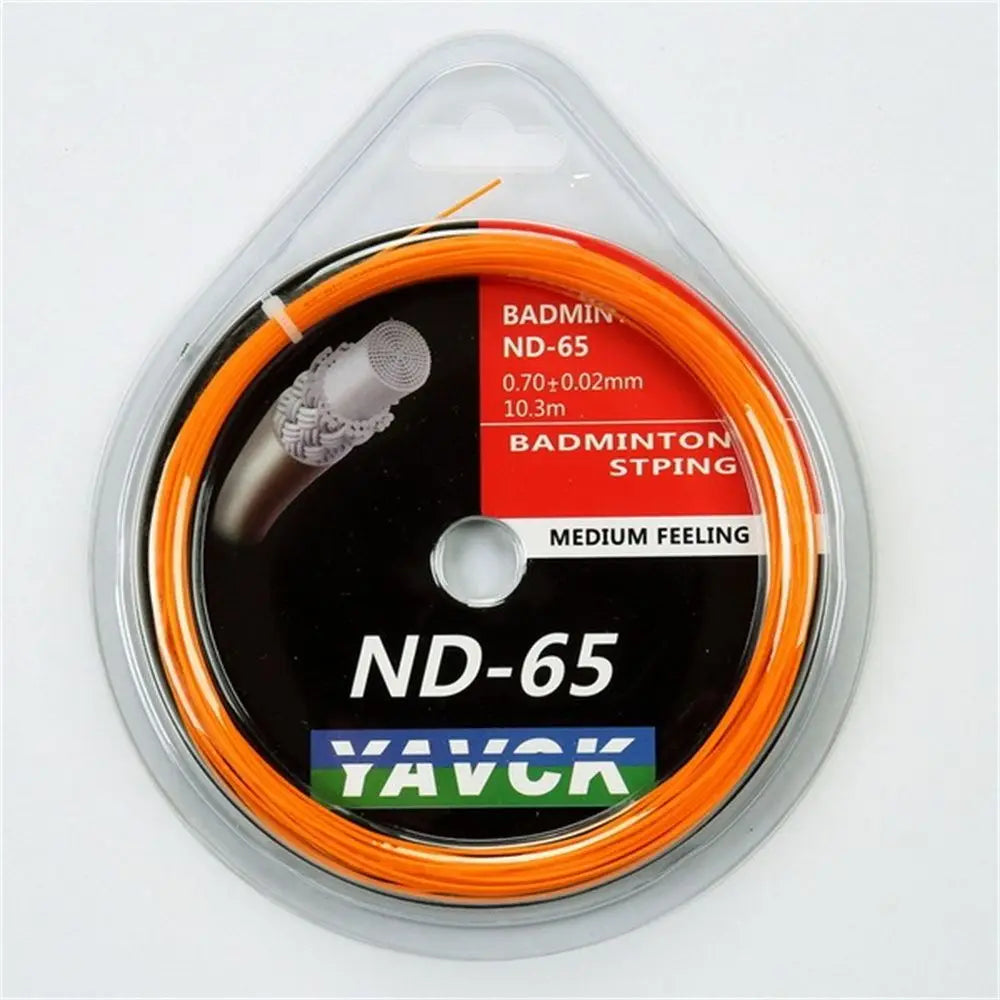 Sport Equipment 0.7 mm Badminton Training Carbon Nanofiber Badminton String Badminton Net Badminton String Line Shuttlecock Net Vue orange