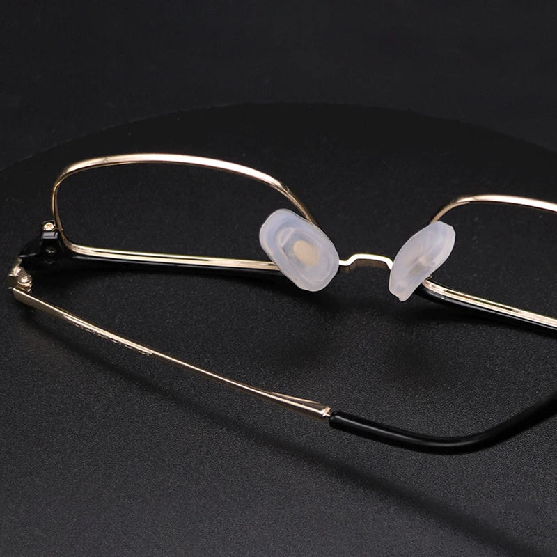 1pair Silicone Non-slip Nose Pads Anti-indentation Glasses Accessories Nose Pads, Nose Decompression Nose Pads Vue