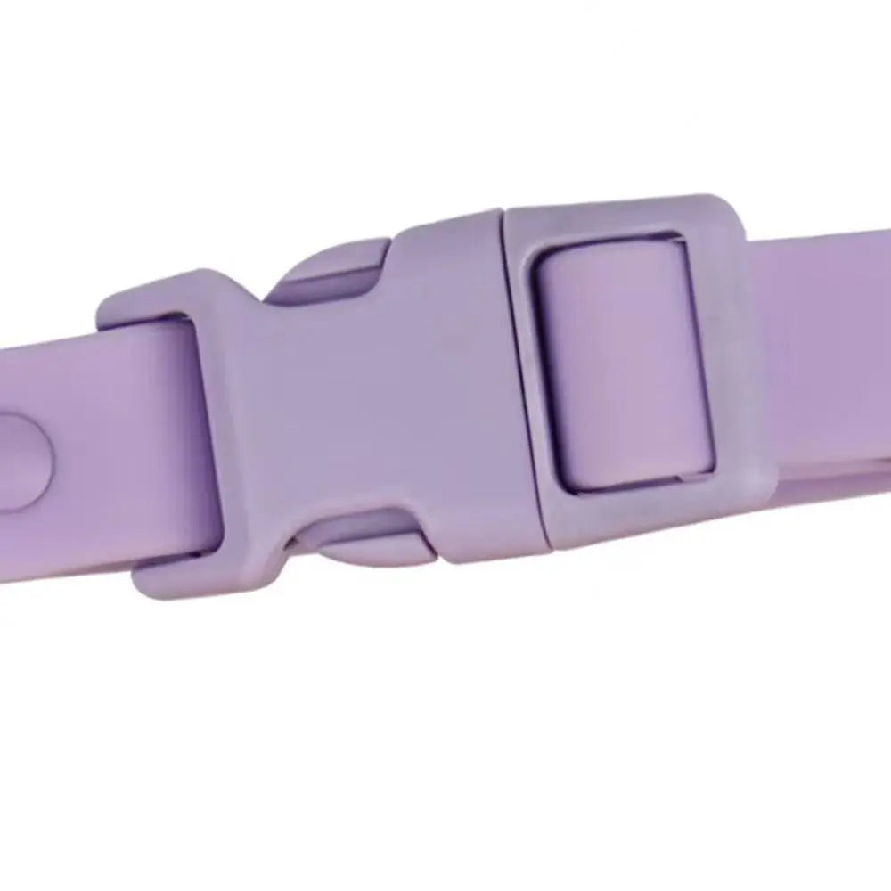 Elastic Webbing Pet Collar Adjustable Pet Identification Waterproof Dog Collar Rustproof Washable Safety Buckle Chain Outdoor Vue