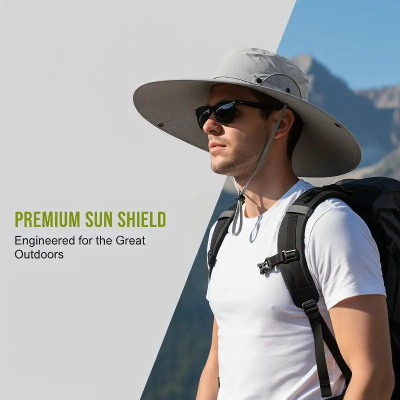 Large Brim Sun Hat UV Protection Breathable Detachable Mesh Cap Foldable Men And Women Outdoor Fishing Hiking Beach Caps Vue