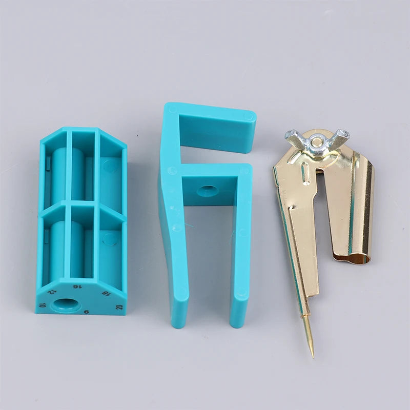 1Set 16-20mm Multi Margin Parallel Scriber Wardrobe Panel Clip Marking Gauge Woodworking Tool Vue