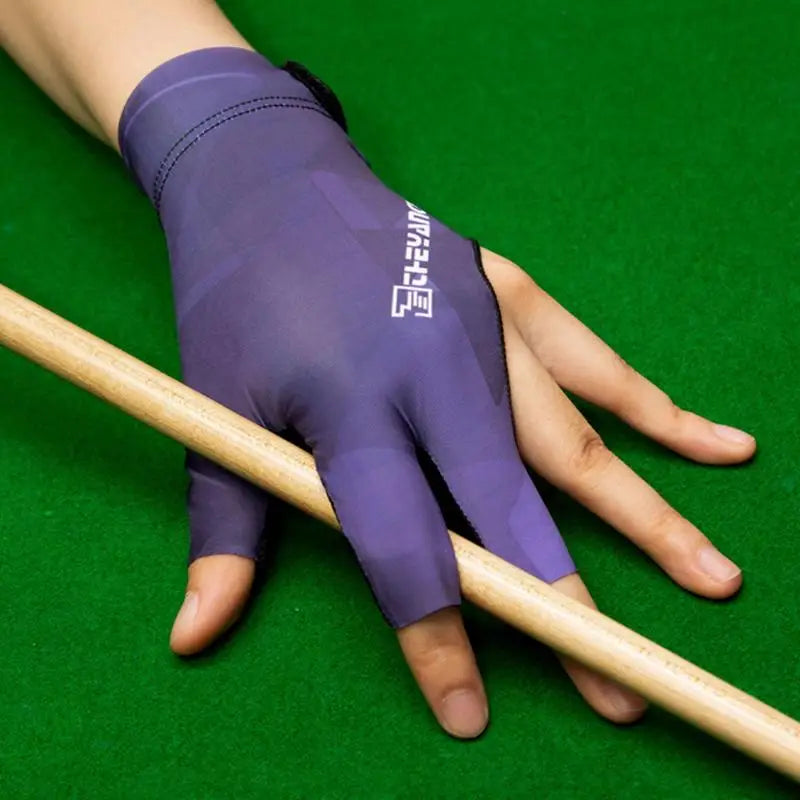 Three-Finger Billiards Glove | Non-Slip Pool & Snooker Glove Billiards Glove Vue