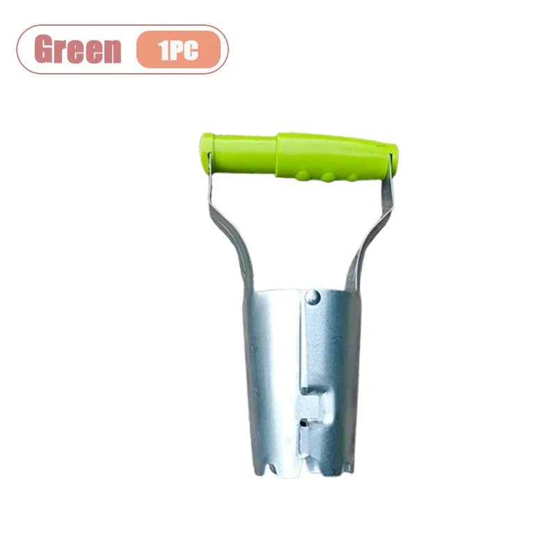 1-5PCS Multi Purpose Garden Planting Tool Handheld for Vegetables Flowers for Outdoor Gardening Harvesting Seeding Transplanter Vue Green-1PC