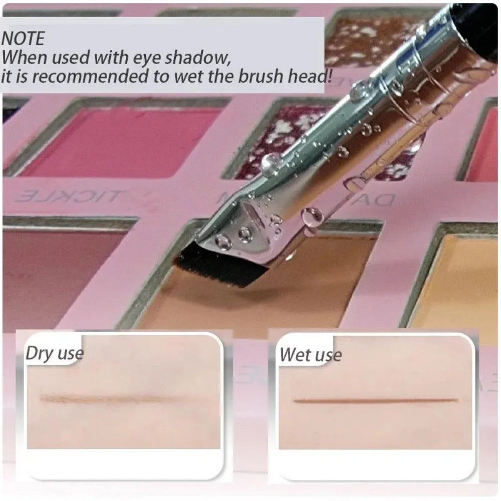 Eyeliner Brush Upgrade Blade Brush Ultra Thin Fine Angle Flat Eyebrow Brush Under The Eye Place Precise Detail Brush Makeup Tool Vue