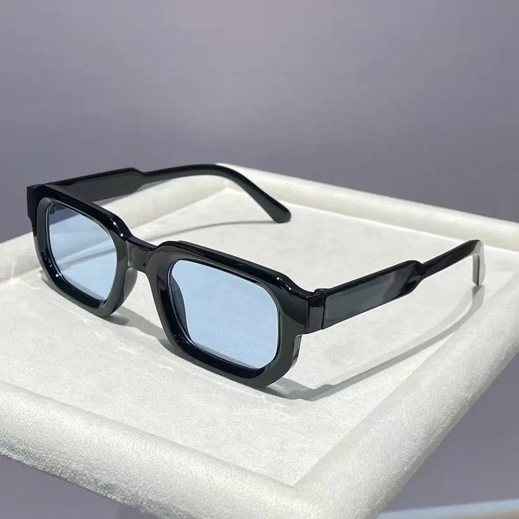 Vintage Rectangle Sunglasses Unisex UV400 Retro Fashion Eyewear Fashion Sunglasses Vue