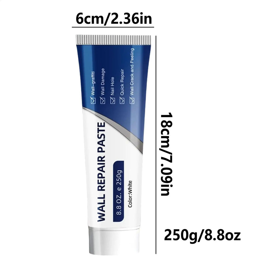 Dry Wall Patch Repair Kit 250g Wall Mending Agent Multi-Functional Quick-Drying Wall Repair Paste Concrete Wall Crack Sealant Vue