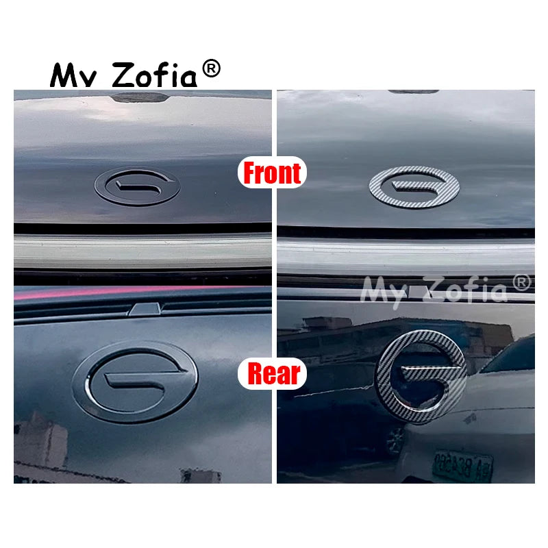 GAC Trumpchi S7 2025-2026 Carbon Fiber Grille & Trunk Emblem Car Emblem Badge Vue