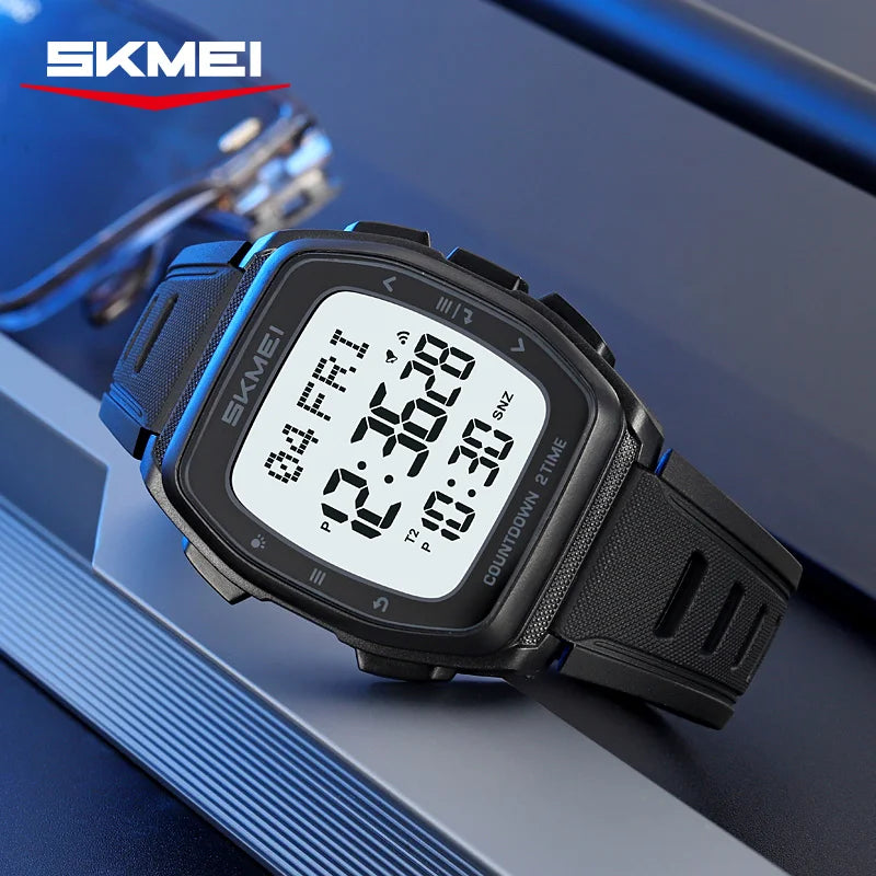 SKMEI 2441 LED Dual Display Men's Sports Digital Watch Sports Digital Watch Vue
