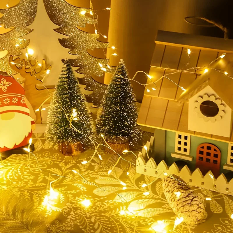 Whimsical Burst Shaped Firework String Lights, Bendable Multi-Twig Cluster Lights, Indoor Holiday Festive Atmosphere Lighting Vue