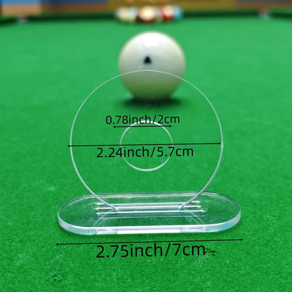 1/5 Holes Billiard Rod Trainer Billiards Straightness Trainer Pool Cue Accuracy&Club Control Trainer Billiard Hitting Exerciser Vue