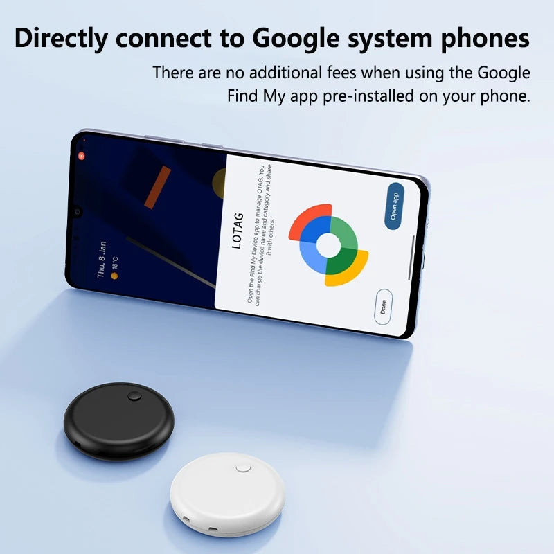 New Mini Google Tracker Google Android Anti Loss Device Items Luggage Car Tracker Find My APP Smart Finder Locator Accessory Vue