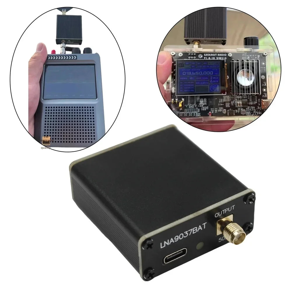 10KHz–6GHz 20dB Low Noise RF Preamplifier Signal Booster RF Preamplifier Module Vue China Mainland