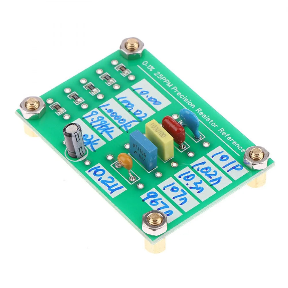 Precision Resistance Reference Board Used with AD584 LM399 to Calibrate and Calibrate Multimeters 10V Voltage Reference Board Vue