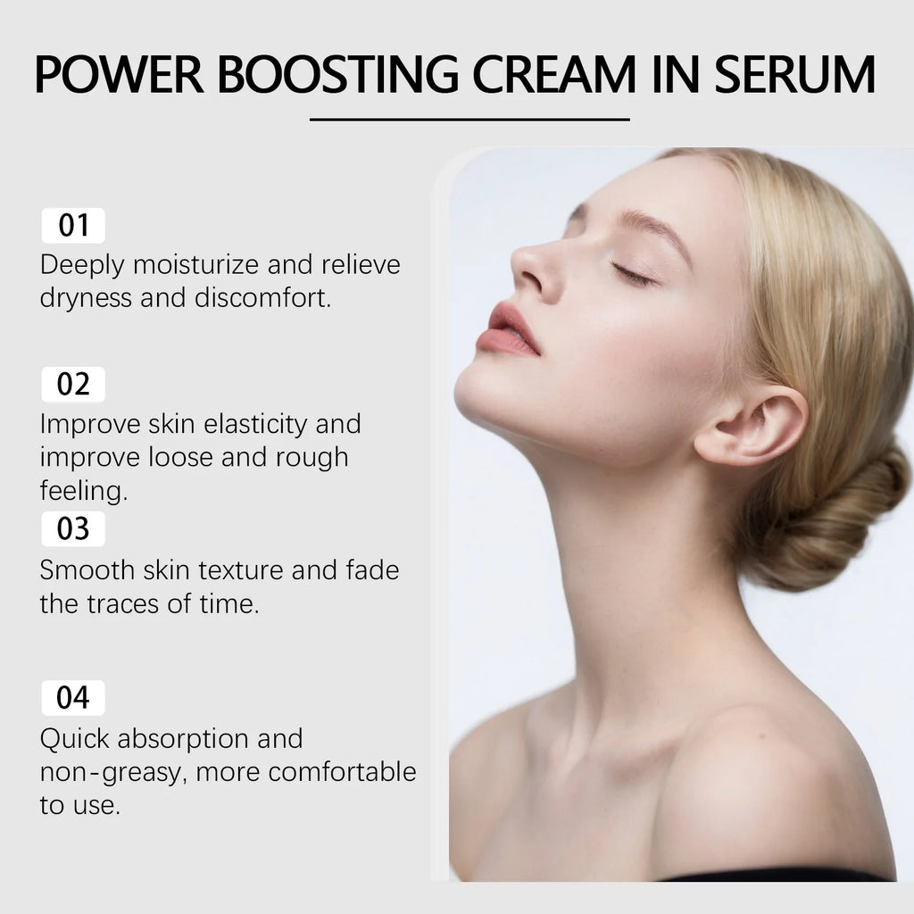 Hydrating Collagen Serum: deeply moisturizes and repairs skin, leaving it nourished smooth, glowing, supple, youthful and dewy Vue
