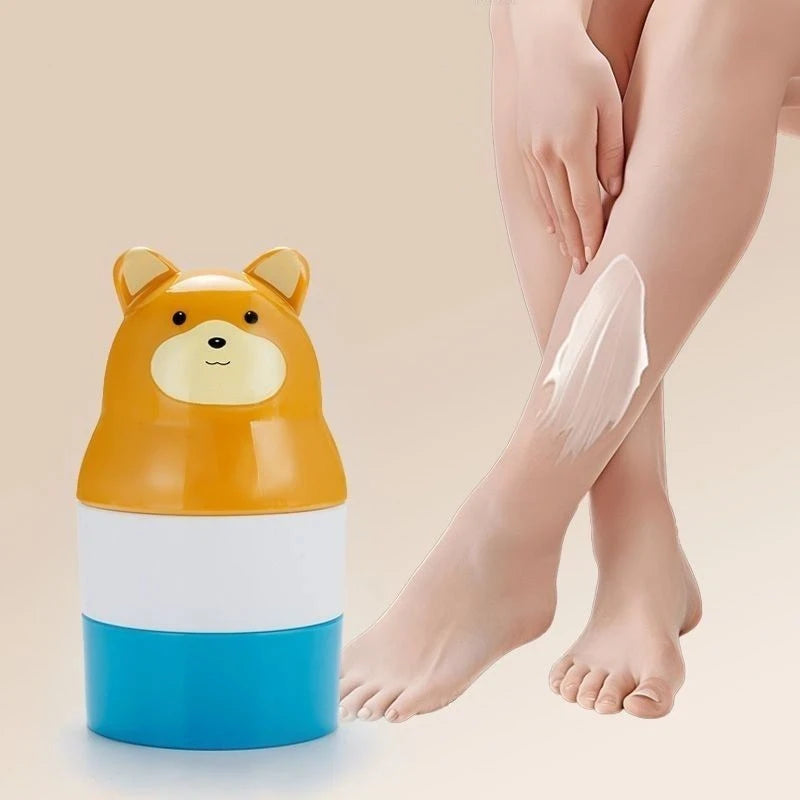 Fish-Shaped Refillable Sunscreen Applicator Roll-On Sponge Bottle Sunscreen Applicator Vue