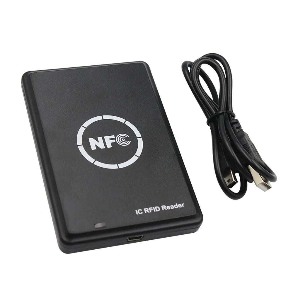 Universal RFID ID IC Access Card Copier Community Encryption Elevator Card Reader / Writer support NFC Wristband Dual Frequency Vue writer