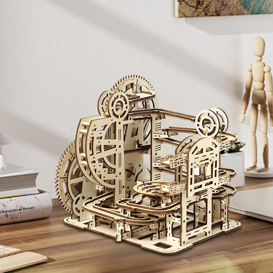 Playground Toy DIY Handmade Wooden Puzzle Assembly Model Educational Toys Simulation Model Vue