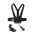 Chest Head Strap Belt For GoPro Hero 13 12 11 10 9 8 7 Dji Action 5 Pro 4 Camera Insta360 X5 X4 Accessories With J-hook Mount Vue Chest Strap