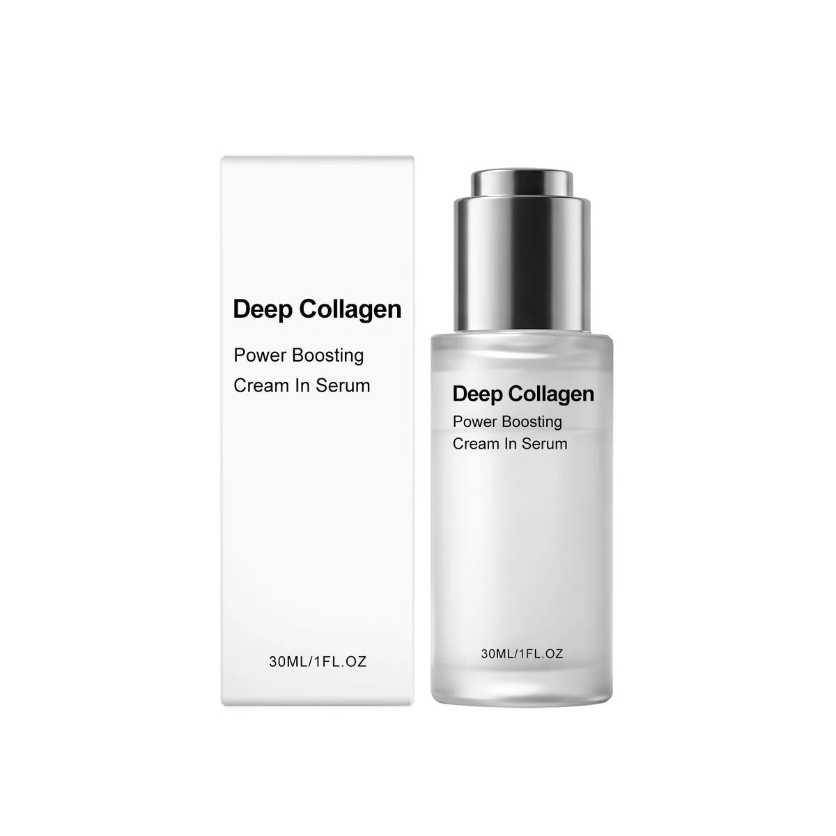 Hydrating Collagen Serum: deeply moisturizes and repairs skin, leaving it nourished smooth, glowing, supple, youthful and dewy Vue 30ml