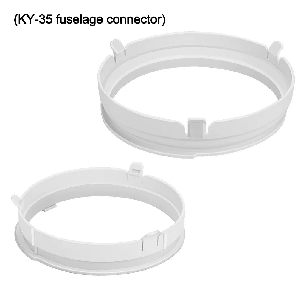 ABS Air Conditioner Exhaust Hose Connector Replacement Round Square Vue 07