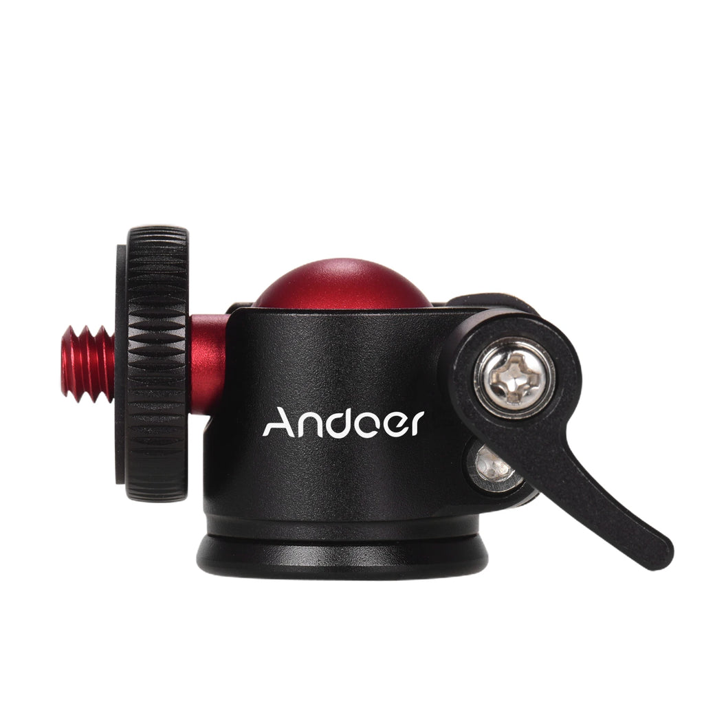 ball head camera mount Andoer Mini Tripod Ball Head 360 Degree Swivel for DSLR Camera Vue