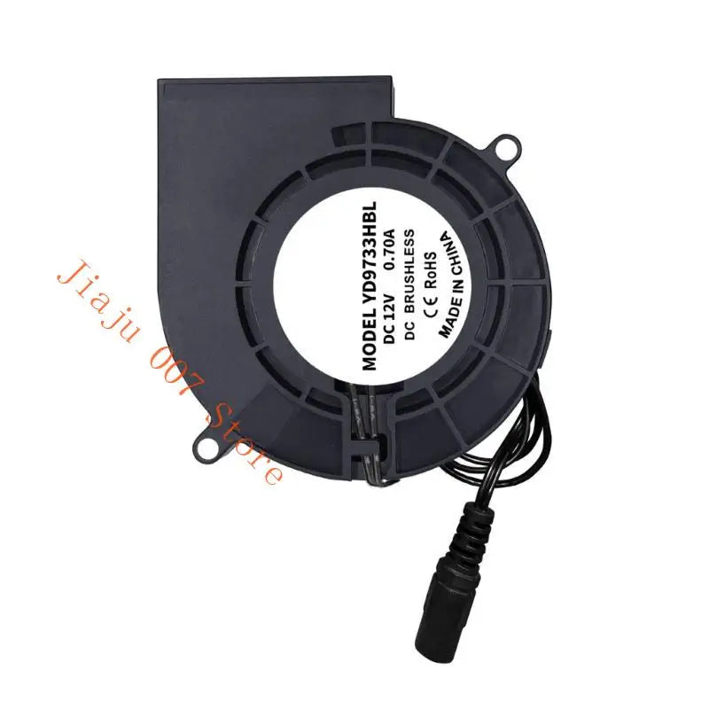 DC 12V Brushless Blower Fan 97mm 5200RPM BBQ Grill Centrifugal Centrifugal Blower Fan Vue CN