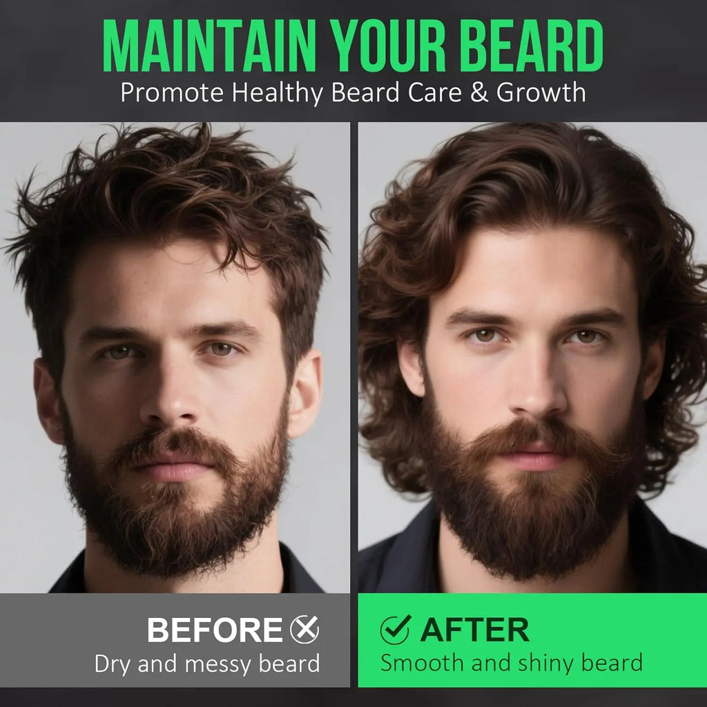 30ml Beard Growth Oil Serum For Men Beard Growth And Grooming Soften Strengthen Styling Beard Oil Beard Care Thicker Nourish Vue