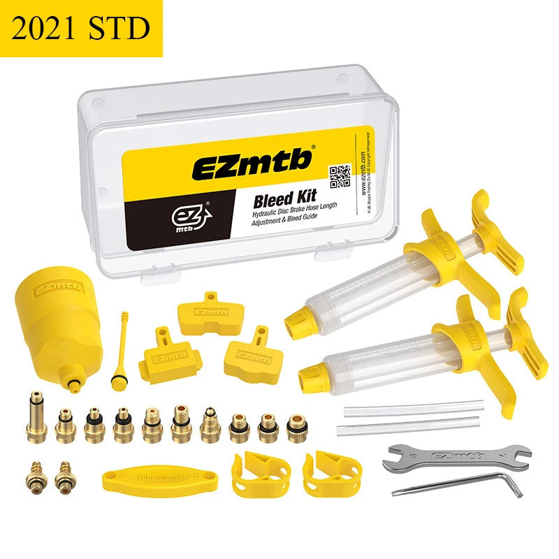 Ezmtb 2022 Bicycle Hydraulic Disc Brake Oil Bleed Tools Compatible Vue