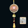 DIY Wind Chime Pendant Traditional Handmade Song Jin Wind Chime Material Kit Imitation Song Jin Double Sided Vue Set 4