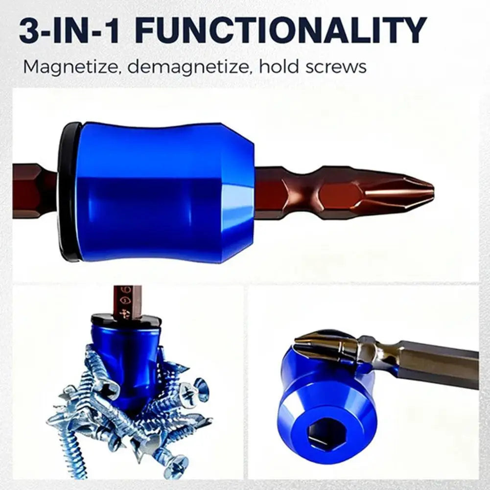 1pcs 3-in-1 Screwdriver Head Magnetic Strong Magnetic Screw Universal Magnetic Screw Bit For Hex Screwdriver Vue