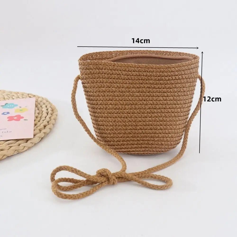 Purse Pure Summer Children Girls Coin Shoulder Bag Crossbody Bags