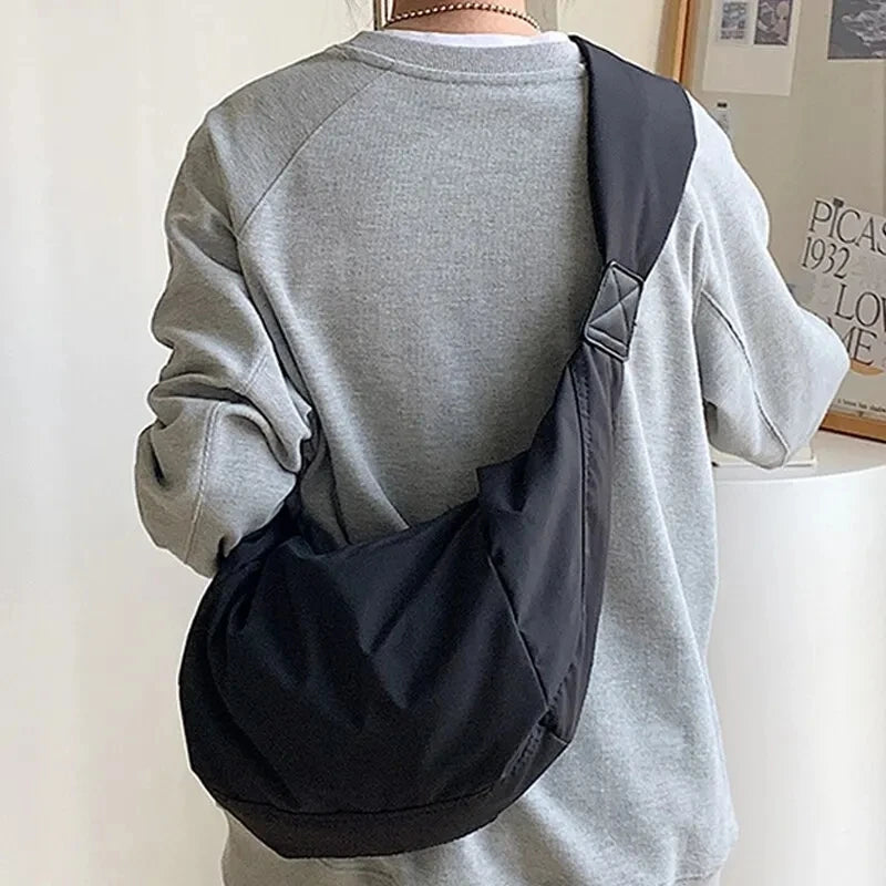 Fashion Summer Large Capacity Casual Nylon Women Shoulder Bag Simple