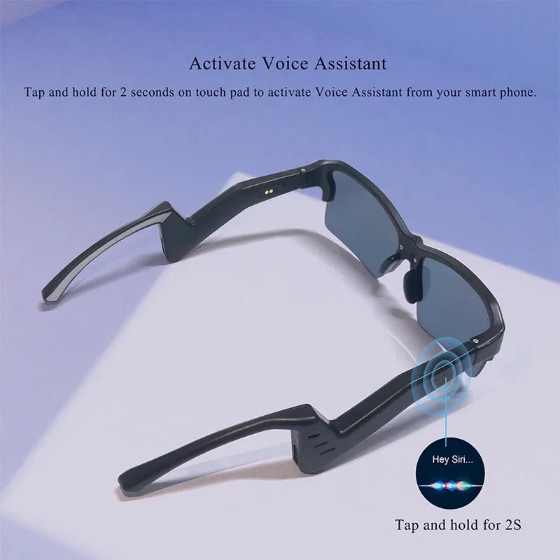 Intelligent AI Glasses Directional Audio Glasses TWS Outdoor Sunglasses Outdoor Sunglasses Outdoor Sunglasses Cycling Vue