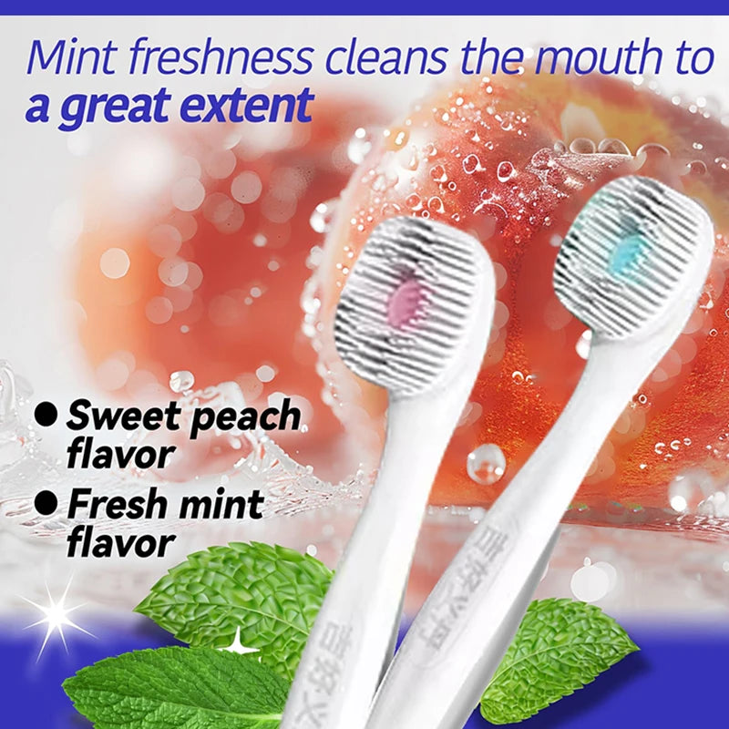 Mini Brushes-Disposable Toothbrushes with Toothpaste and Pick Disposable Mini Travel Toothbrushes For Travel Work Vue
