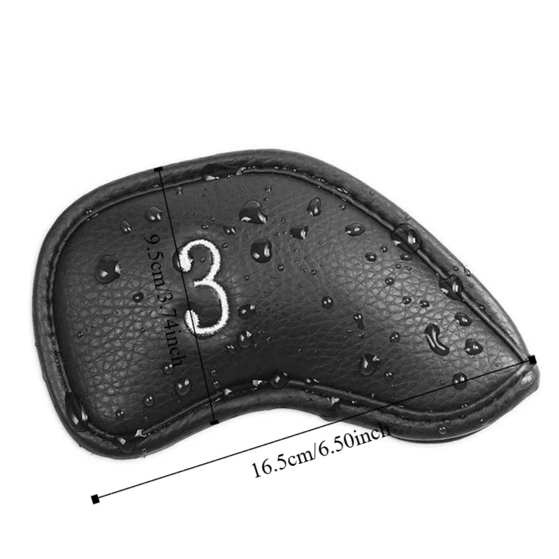 Covers Set Protective Cover Protector Case Magic Tape Golf Headcovers Spider Head Cover Golf Club Cover Golf Iron Headcover Vue