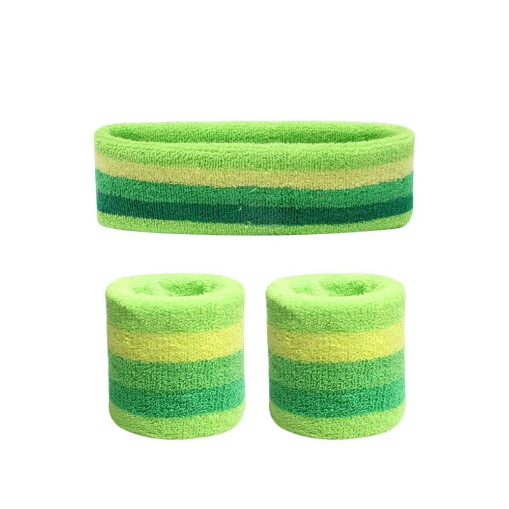 For Women Absorbent Band Basketball Tennis Headwrap Wrist Band Sweat Headband Sweatband Wristband Mens Sports Headband Vue