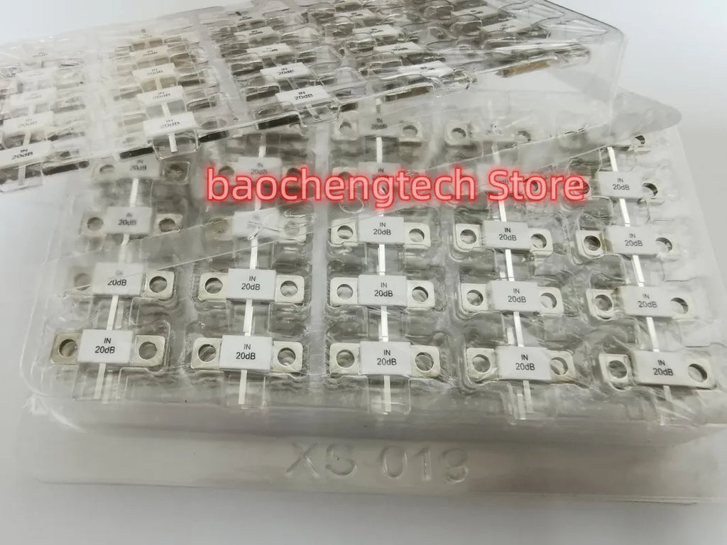 20dB 100WATT ATTENUATORS FLANGED 100watts 20DB DC-3GHz flanged 50ohms BeO Full Flange 50OHM LOW VSWR High Power Vue