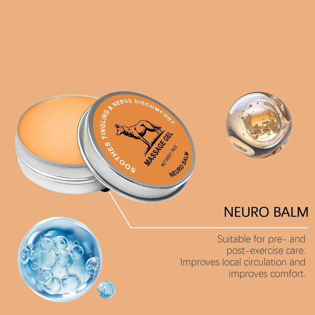 Joint Care Balm - Daily Relief for Joint Discomfort, Cooling Sensation, Boosts Vitality, External Use Moisturizing Balm Vue