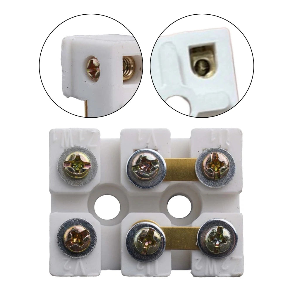 Single-Phase Motor Capacitor Terminal Box 220V | 5-Pack Terminal Connection Box Vue