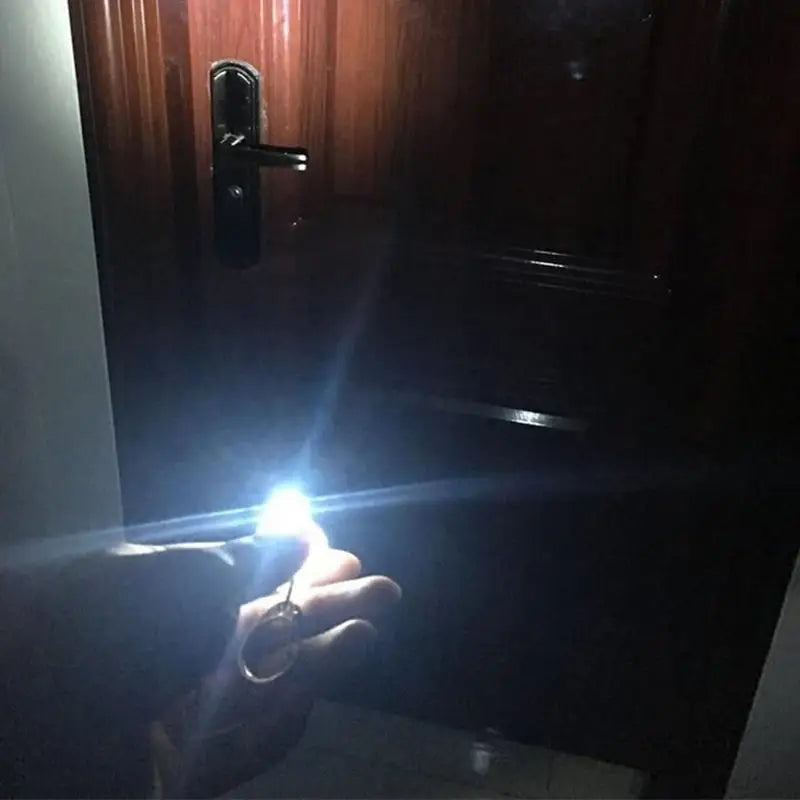 Keychain Light Mini Keychain Squeeze Button Light Mini LED Flashlight Torch Emergency Key Ring Light for Outdoor Camping Hiking Vue