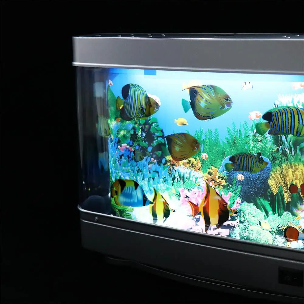 With Switch Simulation Ornamental Fish Lamp Waterproof Virtual Ocean Dynamic Artificial Fish Tank Lamp Cute Plastic Vue