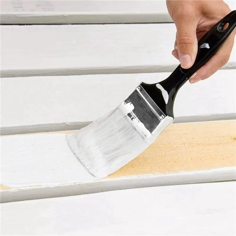 ABKW-30 Pieces 2 Inch Paint Brush,Flat Paint Brushes Professional Paint Tools With Treated Plastic Handle For DIY Paint Vue